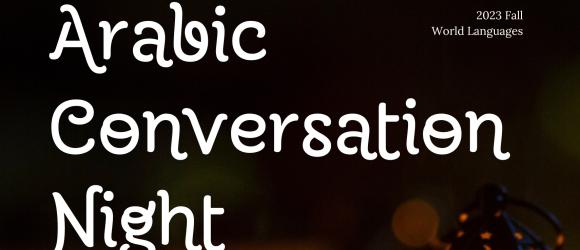 Arabic conversation night